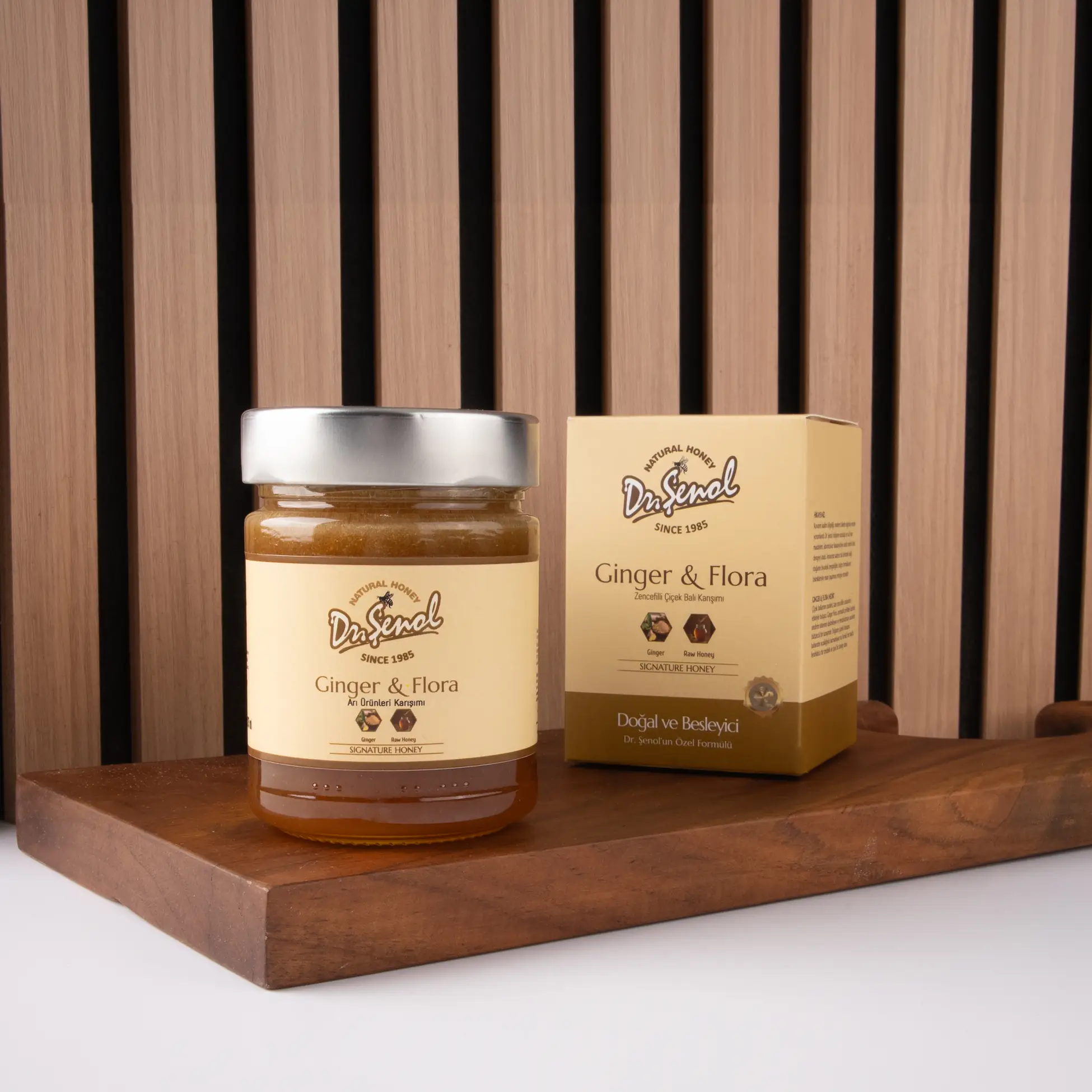 Ginger & Flora | Zencefilli Süzme Çiçek Balı — görsel 3