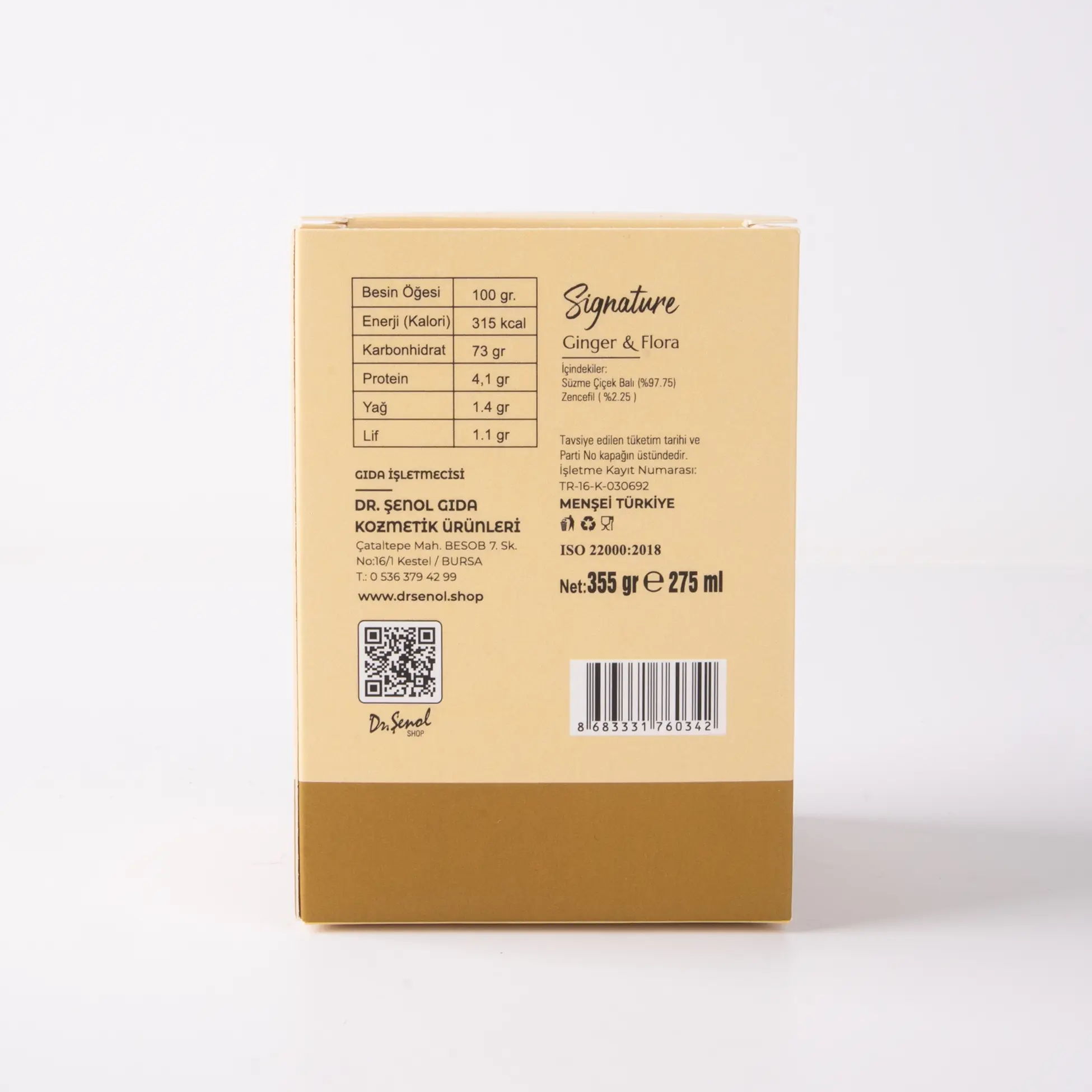 Ginger & Flora | Zencefilli Süzme Çiçek Balı — görsel 6