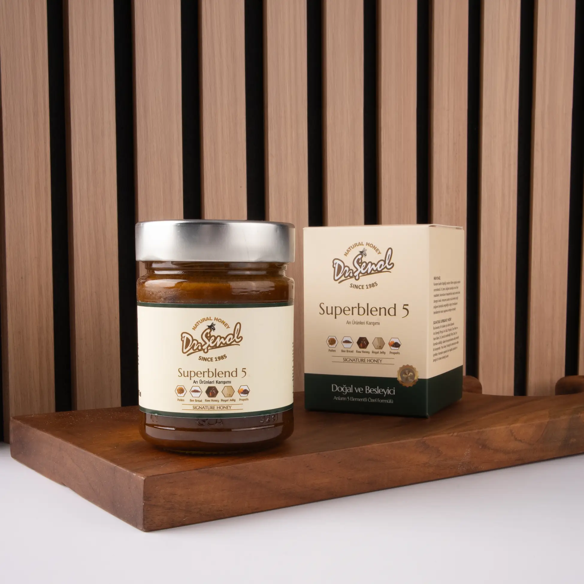 Superblend 5 | Arı Ekmeği, Propolis, Arı Sütü, Polen ve Ham Bal Karışımı — görsel 3