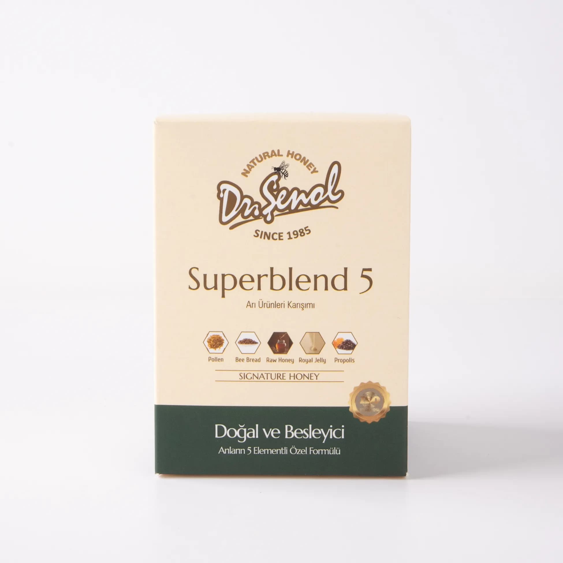 Superblend 5 | Arı Ekmeği, Propolis, Arı Sütü, Polen ve Ham Bal Karışımı — görsel 4
