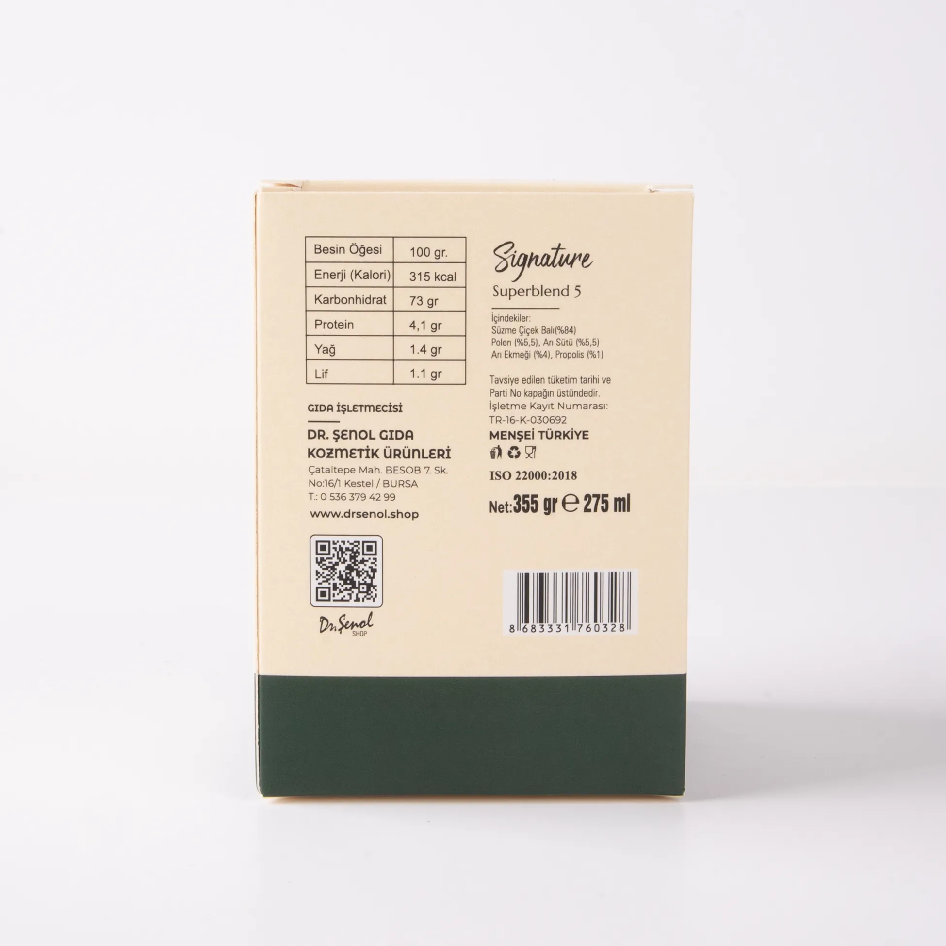 Superblend 5 | Arı Ekmeği, Propolis, Arı Sütü, Polen ve Ham Bal Karışımı — görsel 6